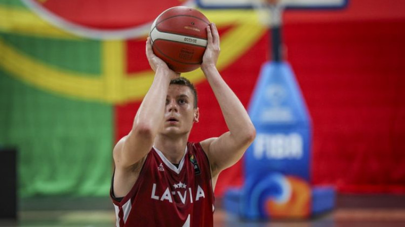 Roberts Blūms. Foto: FIBA