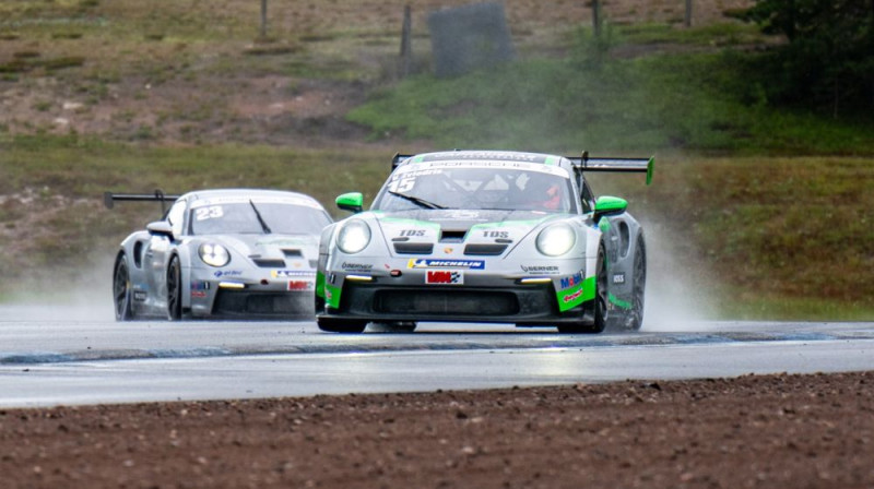 Valters Zviedris. Foto: Porsche Sprint Challenge NEZ