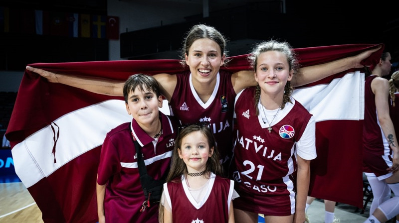 Vanesa Jasa 2023. gada 6. augustā Klaipēdā. Foto: FIBA