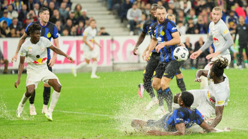 Mirklis no Zalcburgas "Red Bull" un Milānas "Inter" spēles. Foto: Fotostand/Imago Images/Scanpix