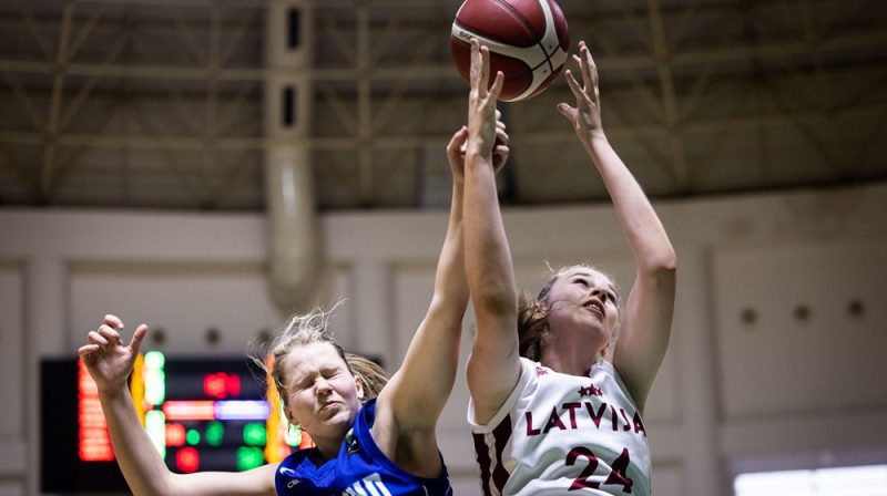 Anna Liepiņa 2023. gada 11. augustā. Foto: FIBA