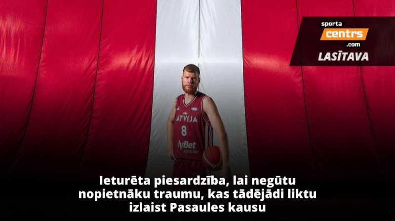 Dāvis Bertāns. Foto: Mikus Kļaviņš