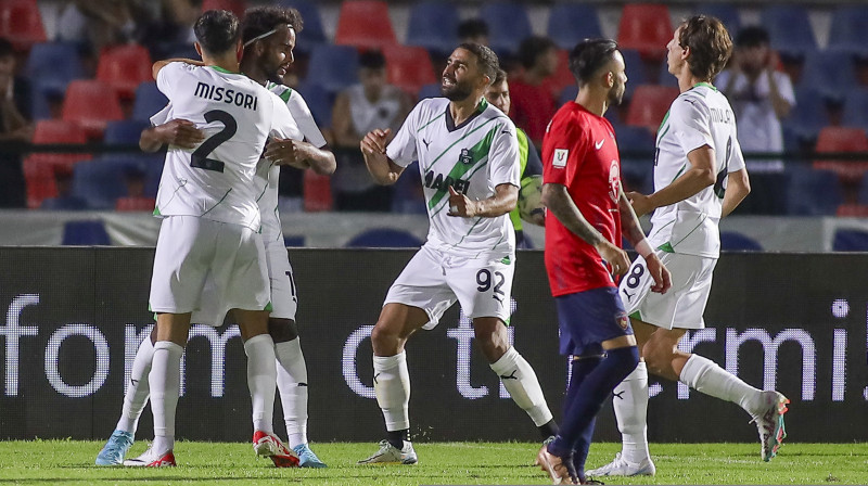"Sassuolo" futbolisti. Foto: Zumapress/Scanpix