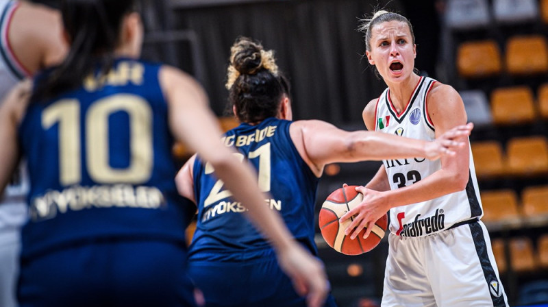 Kitija Laksa. Foto: FIBA