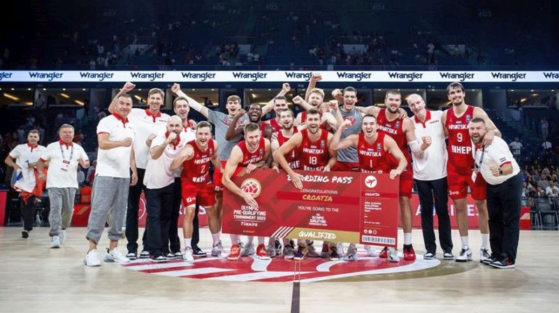 Horvātijas basketbola valstsvienība. Foto: FIBA