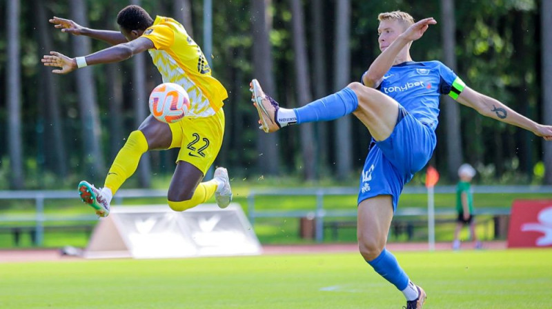 Žiga Lipuščeks. Foto: Valmiera FC