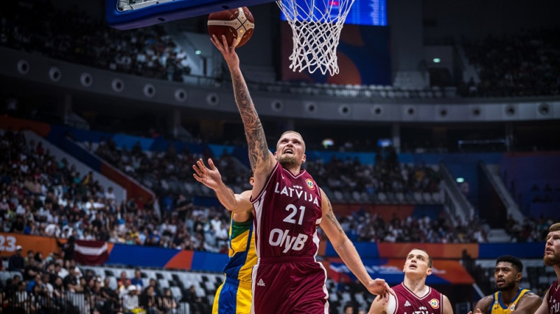 Aigars Šķēle 2023. gada 3. septembrī. Foto: FIBA