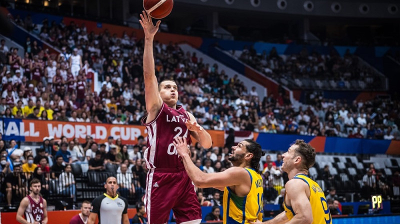 Andrejs Gražulis 2023. gada 3. septembrī. Foto: FIBA