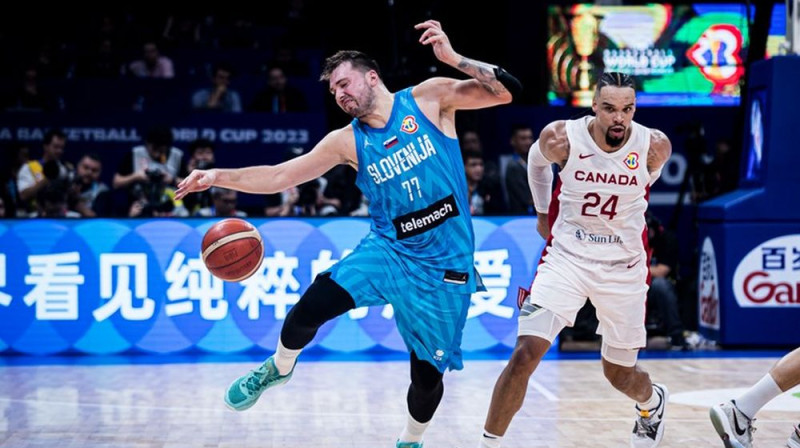 Luka Dončičs. Foto: FIBA