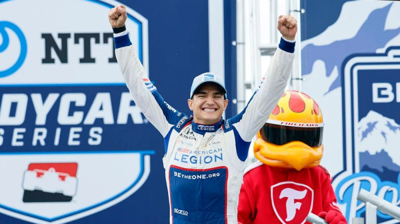 Alekss Palou. Foto: Indycar.com