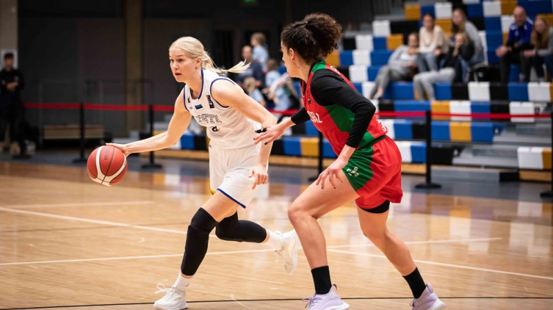 "TalTech" līdere Annika Kostera 2022. gada novembrī. Foto: FIBA