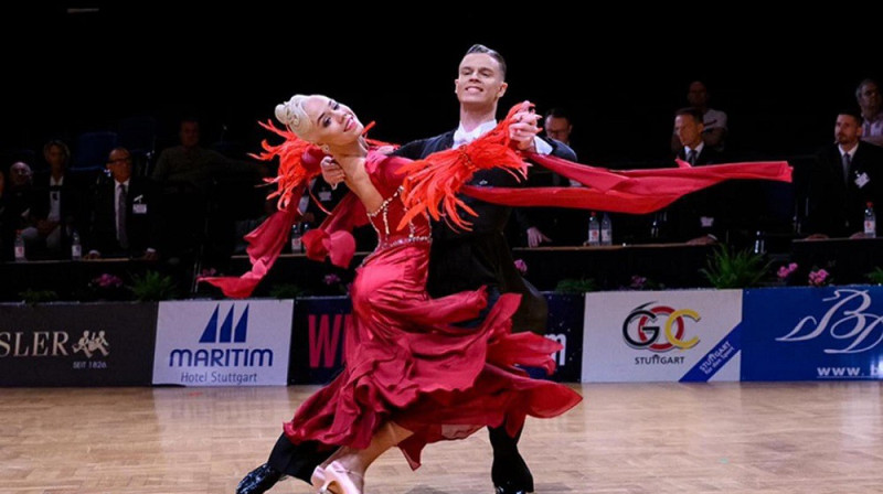 Romāns Dobrecovs/Violeta Ļevčenko. Foto: GOC - German Open Championship