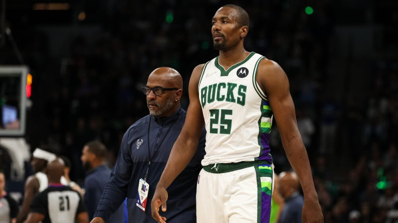 Seržs Ibaka. Foto: AFP/Scanpix