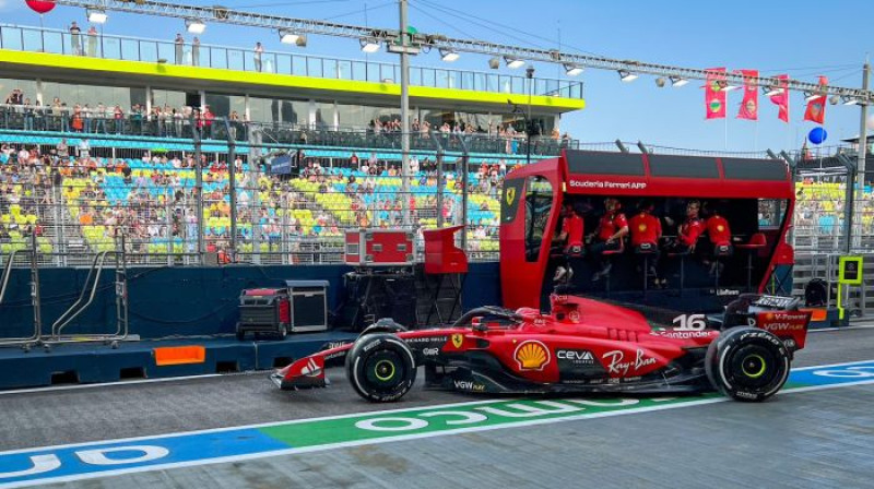 Šarls Leklērs. Foto: Scuderia Ferrari