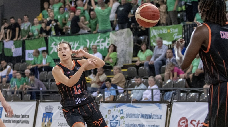 Vanesa Jasa 2023. gada 20. septembrī. Foto: EuroLeague Women