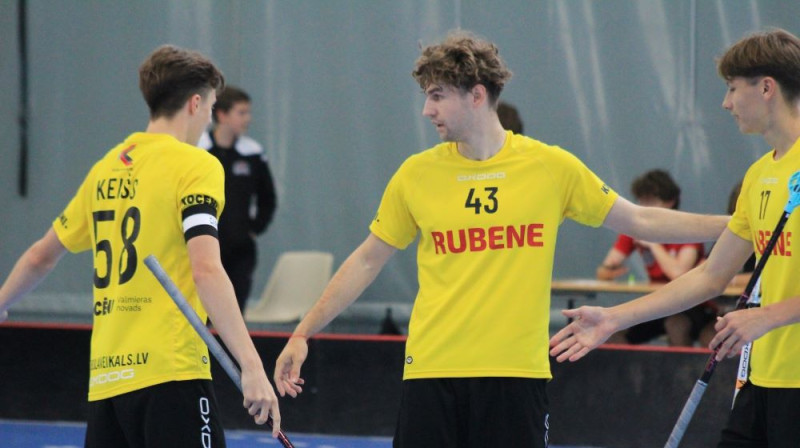 Kocēnu "Rubene". Foto: floorball.lv