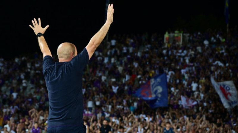 "Fiorentina" galvenais treneris Vinčenco Italjāno. Foto: Zumapress.com/Scanpix