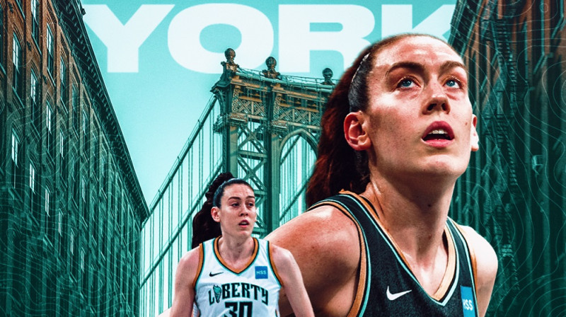 Breana Stjuarte: pirmā WNBA vērtīgākā spēlētāja "New York Liberty" vēsturē. Foto: ESPN