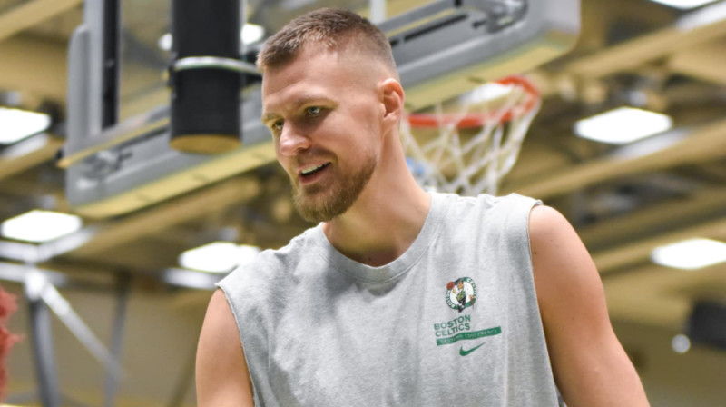 Kristaps Porziņģis. Foto: Boston Celtics