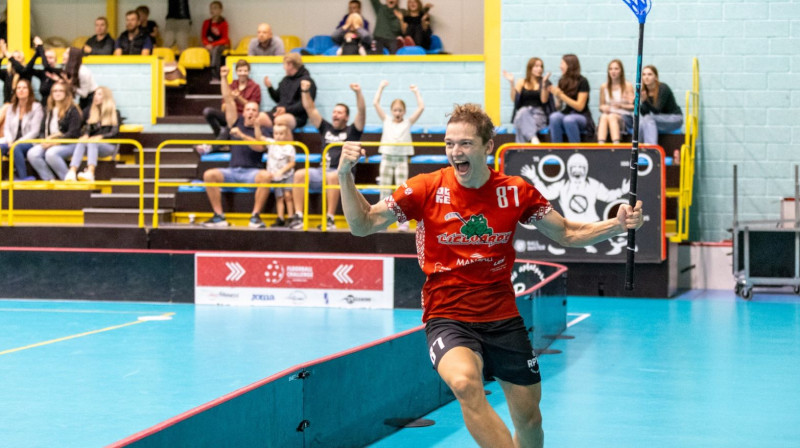 Kārlis Degins, foto: Floorball.lv