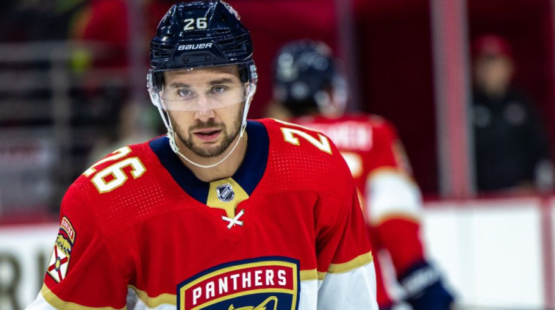 Uvis Balinskis. Foto: Florida Panthers