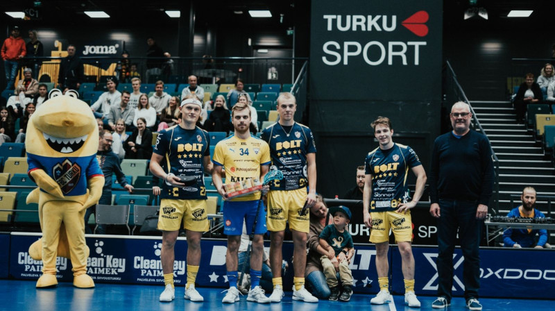 Gustavs Griezītis (#27), foto: FBC Turku