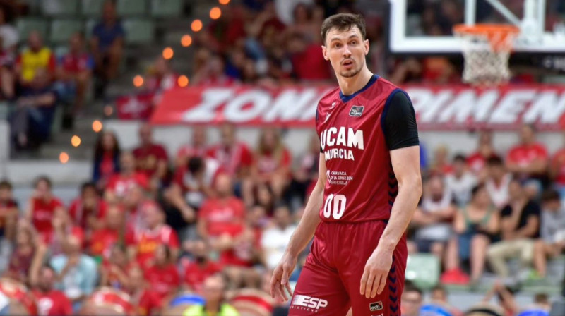 Rodions Kurucs. Foto: UCAM Murcia CB