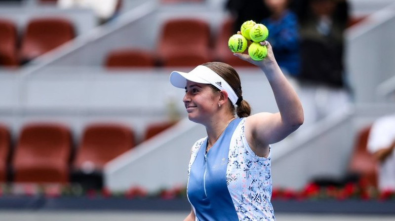 Aļona Ostapenko. Foto: China Open