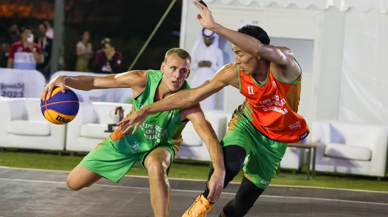 Nauris Miezis. Foto: worldtour.fiba3x3.com