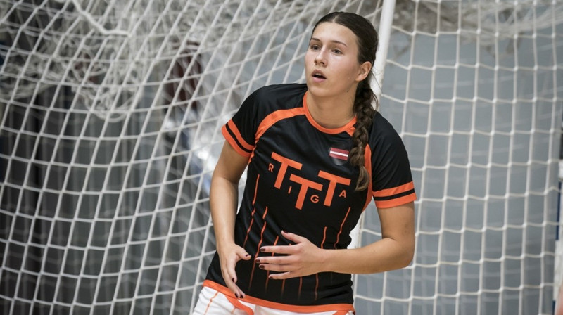 Vanesa Jasa 2023. gada 27. septembrī. Foto: Romāns Kokšarovs/EuroLeague Women