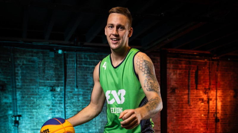 Kārlis Lasmanis. Foto: FIBA 3x3