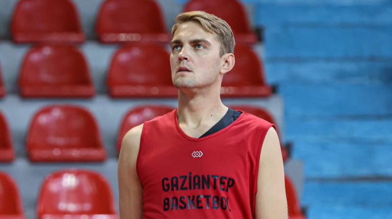 Rolands Freimanis. Foto: Gaziantep Basketbol