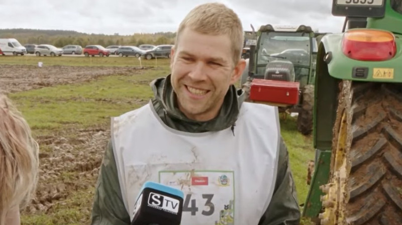 Jānis Vaitkevics. Foto: Skrundas TV / LTV1