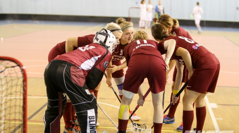 Latvijas izlase, foto: Floorball.lv