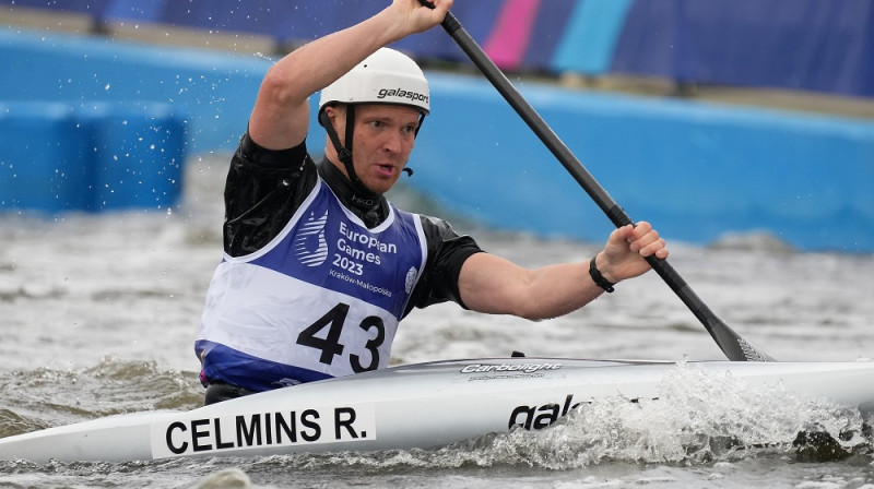 Ritvars Celmiņš. Foto: Latvijas Kanoe federācjia.