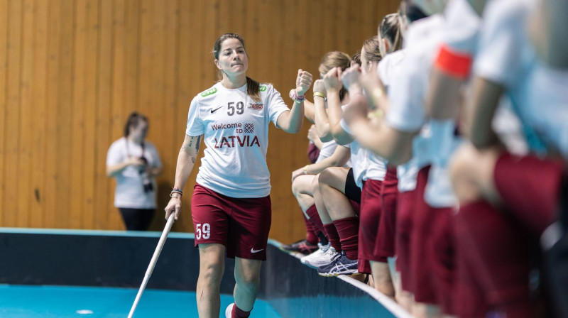 Evelīna Garbare, foto: Floorball.lv