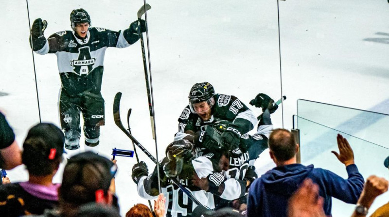 Kristers Ansons (#17). Foto: Armada de Blainville-Boisbriand