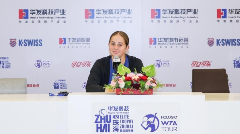 Aļona Ostapenko. Foto: Total Tennis Felix / Weibo