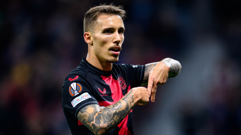 Alekss Grimaldo. Foto: Bayer 04 Leverkusen