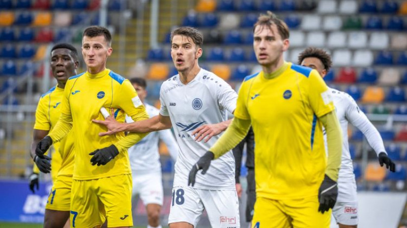 Marko Regža pret savu iepriekšējo komandu. Foto: Zigismunds Zālmanis/Riga FC