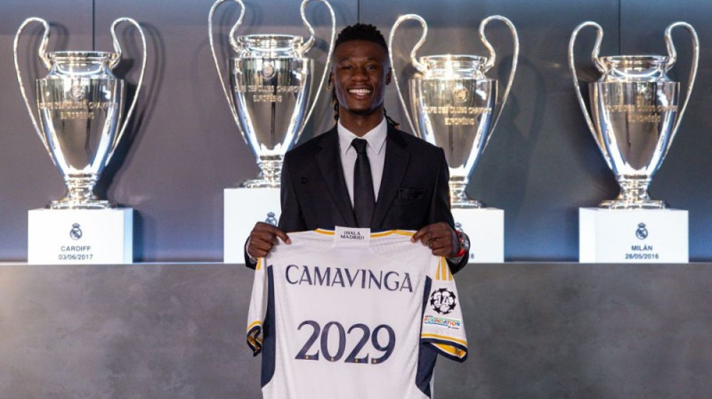 Eduardo Kamavinga. Foto: Real Madrid