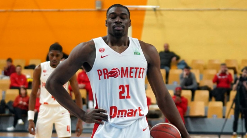 "Prometey" basketbolists Tajs Odiasi. Foto: prometeybc.com