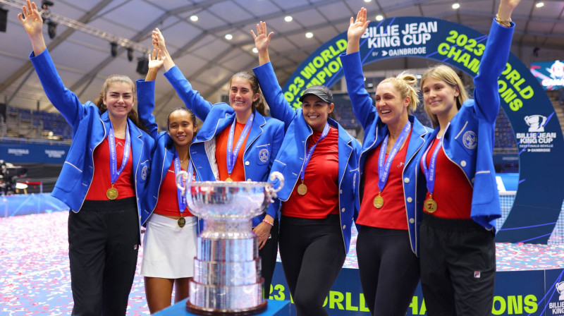 Pasaules čempiones kanādietes. Foto: Billie Jean King Cup