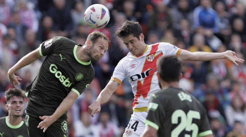 Mirklis no Madrides "Rayo Vallecano" un "Girona" spēles. Foto: Guillermo Martinez/Zumapress.com/Scanpix