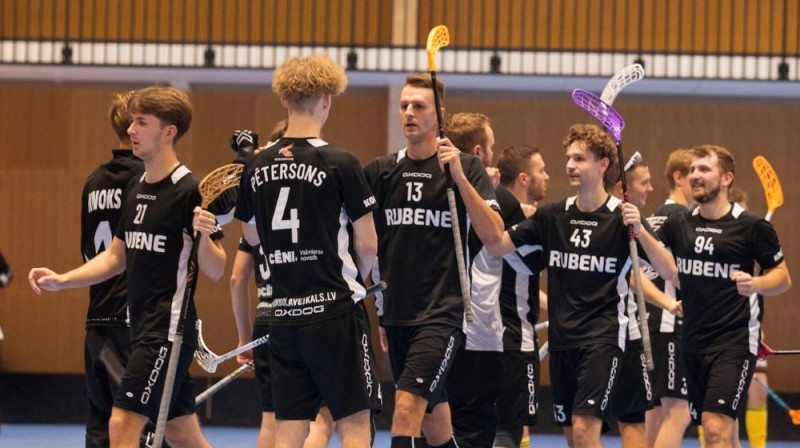 Kocēnu "Rubene". Foto: floorball.lv