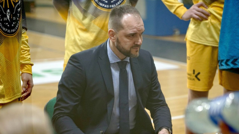 Sandis Buškevics. Foto: Olimpas Basketball