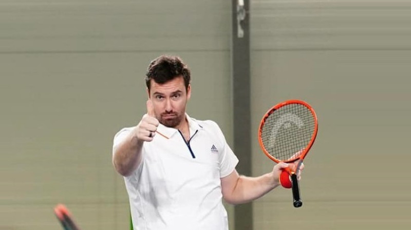 Ernests Gulbis. Foto: Latvijas Tenisa savienība