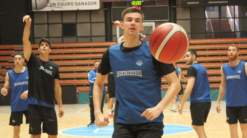 Rodijs Mačoha. Foto: Baloncesto Fuenlabrada SAD