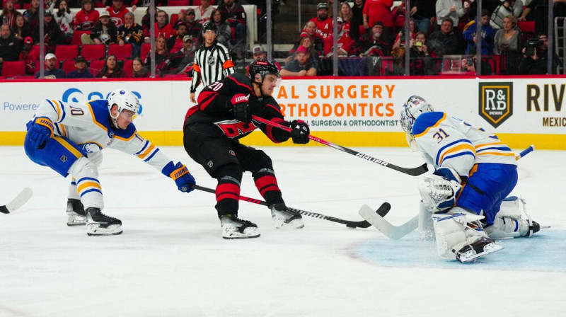 Sebastians Aho (#20). Foto: Reuters/Scanpix