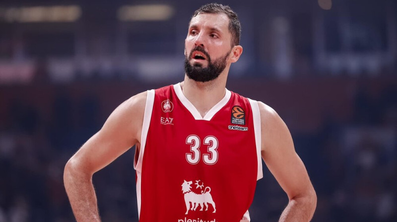 Nikola Mirotičs. Foto: Olimpia Milano